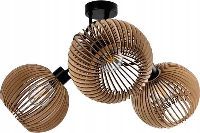 BERGE Stropné LED svietidlo LOFT 3xE27 - TREE