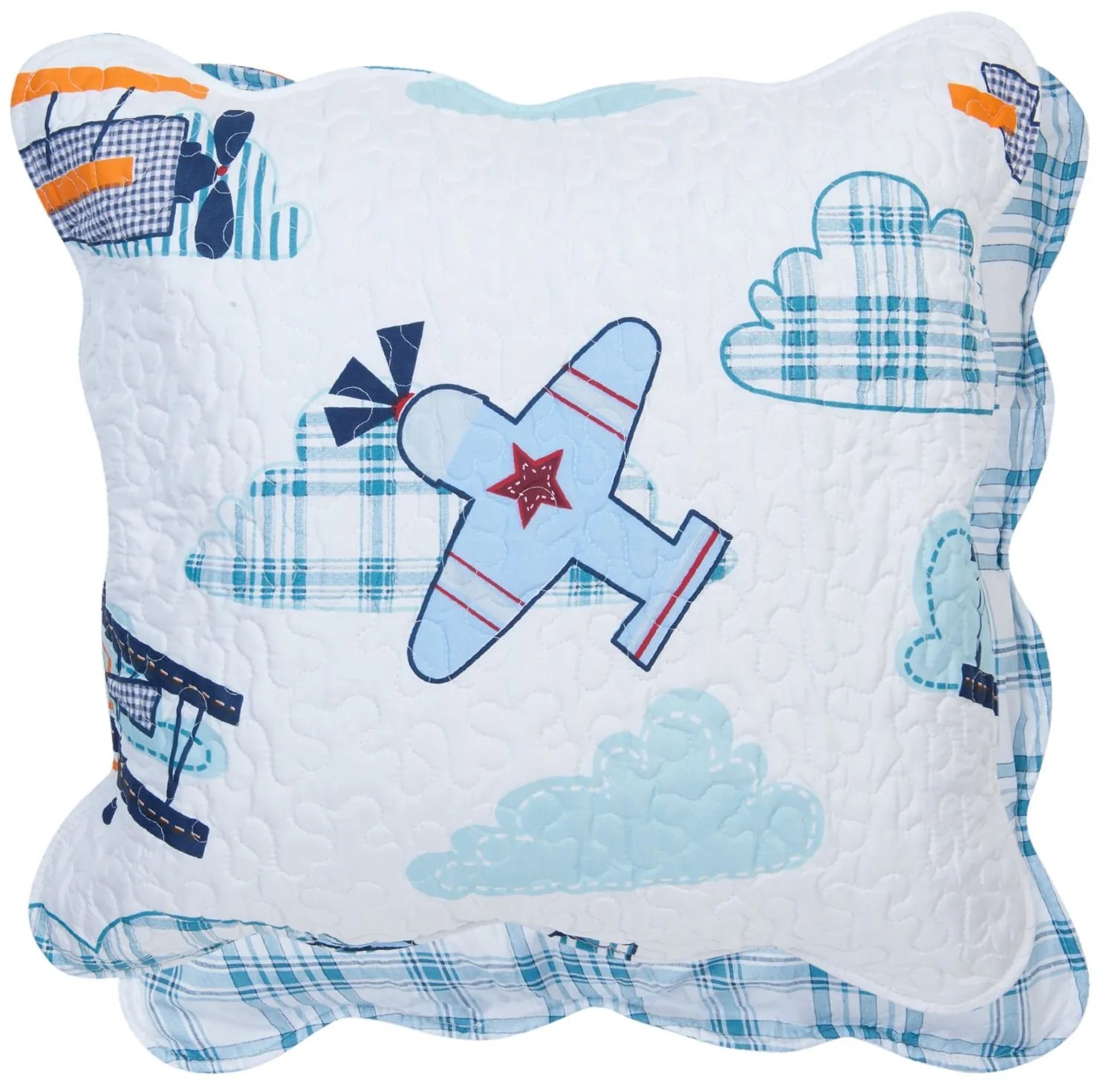 Povlak na vankúš s letadýlky - 50 * 50 cm