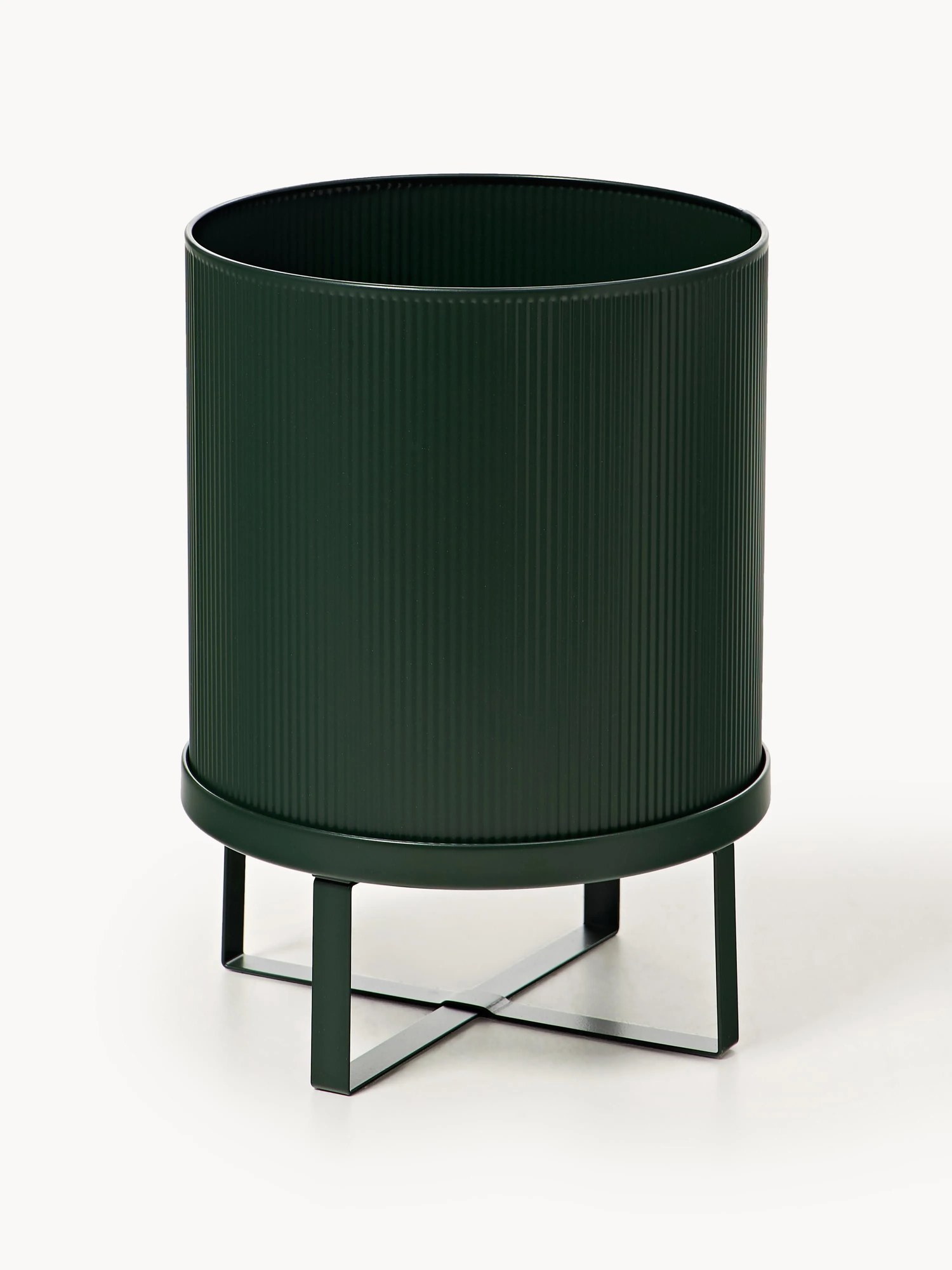 Obal na kvetináč s drážkovaným povrchom Bau, V 38 cm