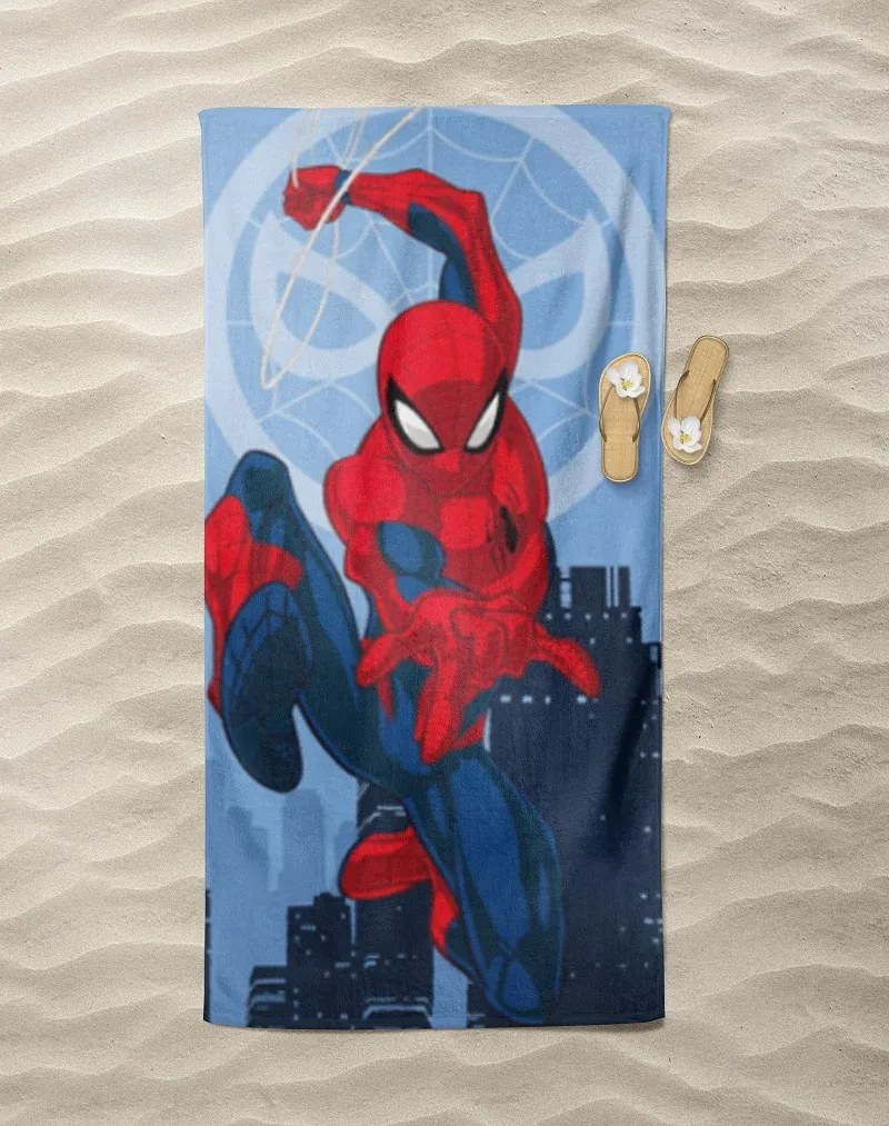 Plážová osušká Spiderman 70x140 cm Plážová osušká Spiderman 70x140 cm