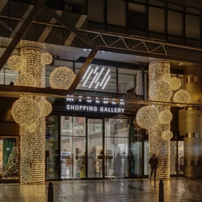 DECOLED LED světelná záclona, 1x12 m, teple bílá s Flash, 1200 diod, IP67