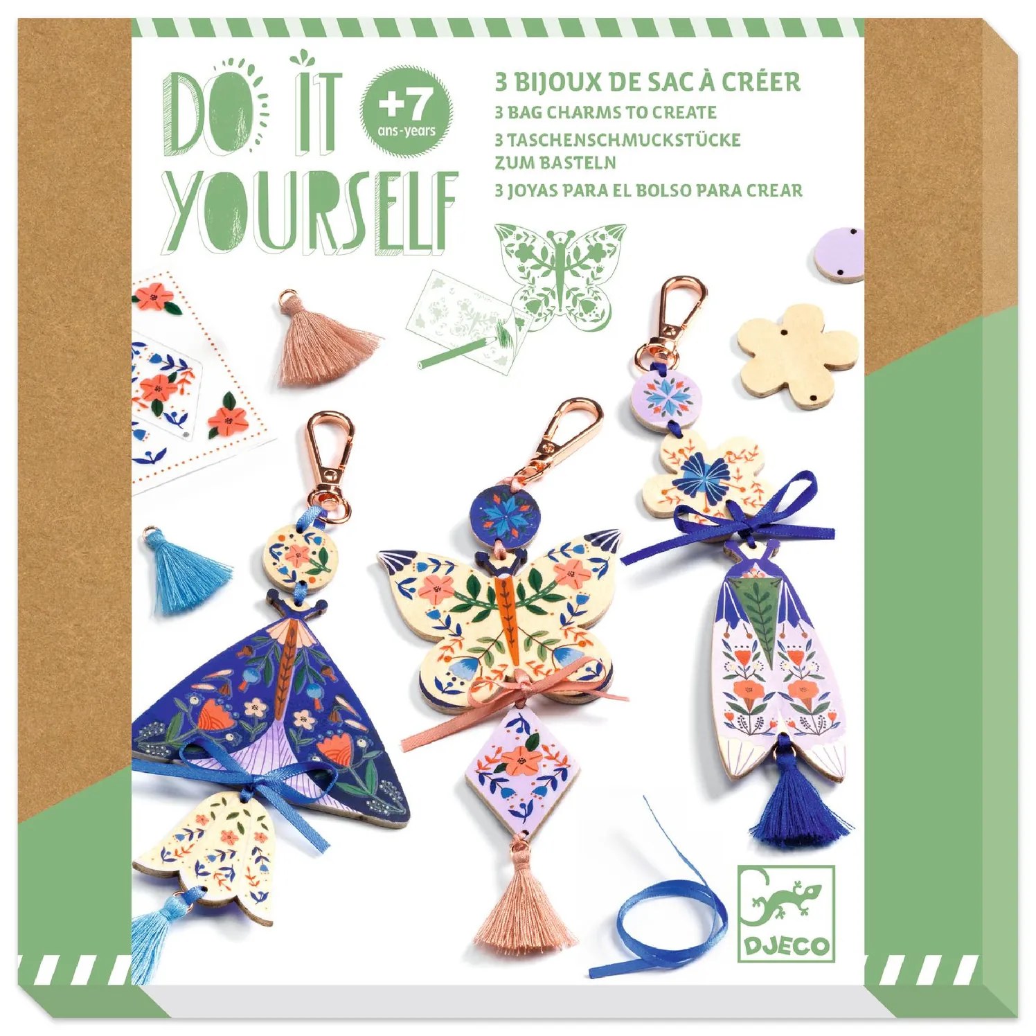 Vyrob si sám - dekoratívne drevené prívesky