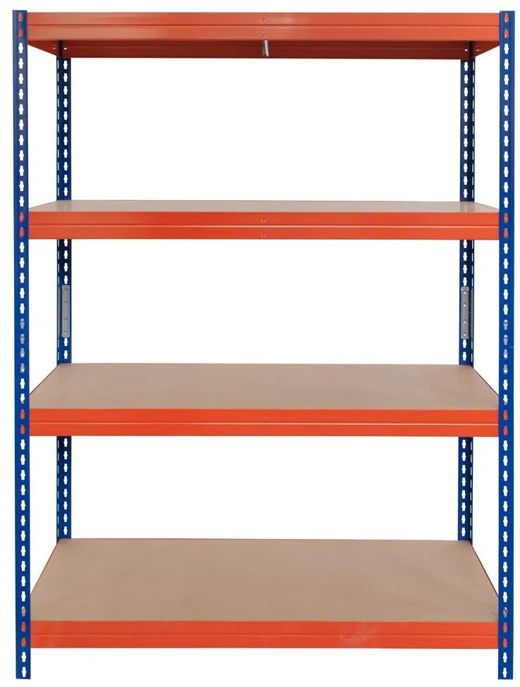 AR Shelving Vysokozáťažový regál Rivet XL, 192 × 120 × 50 cm, 300 kg