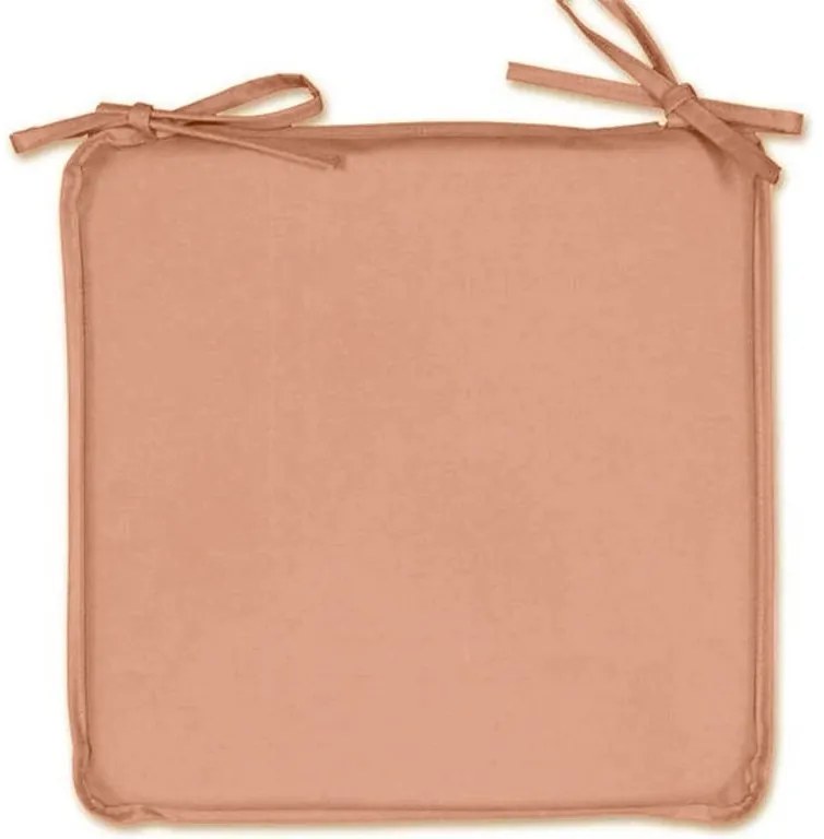 Vonkajší podsedák na stoličku SEDINO 38x38cm, hnedooranžový