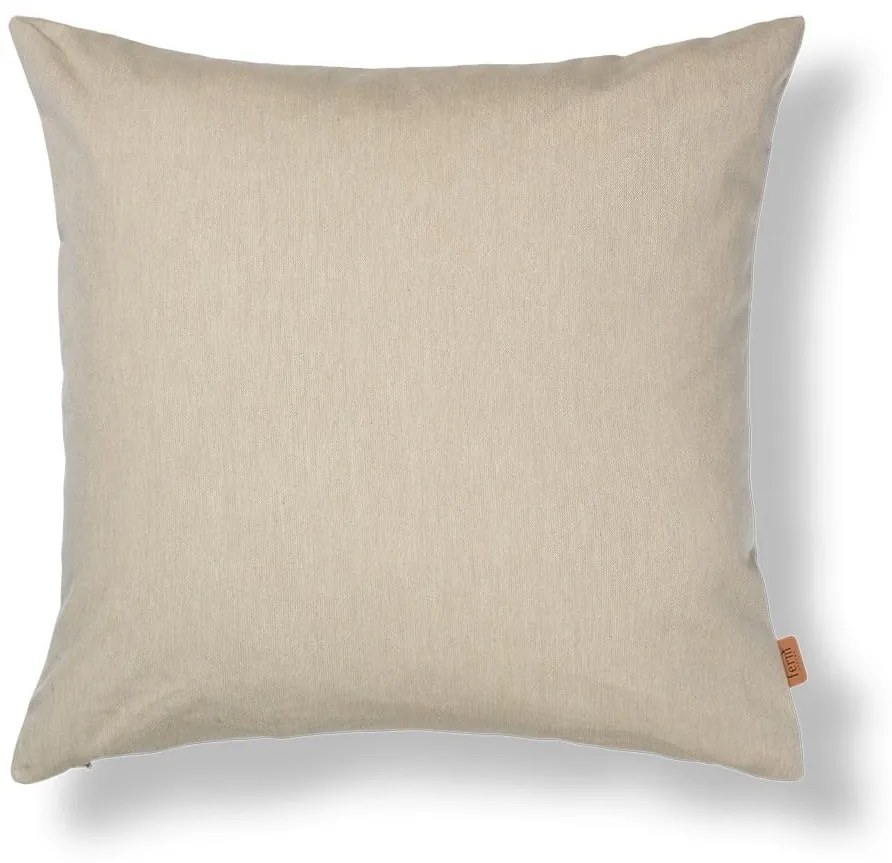 Ferm Living Vonkajší poťah na vankúš Strand Sand 50 × 50 cm