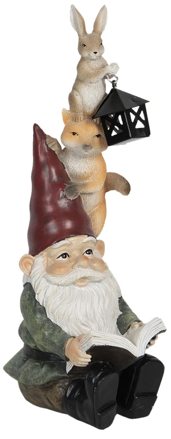 Dekorácie trpaslík so zvieratkami - 11 * 8 * 26 cm