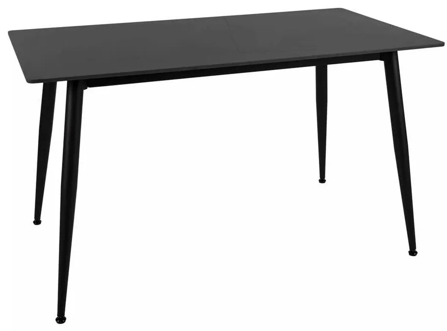 Jedálenský stôl Rion 130 x 70 cm, čierna