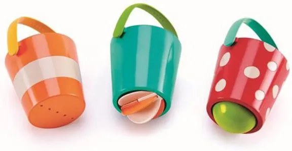 Veselé vedierka – hračka do vody