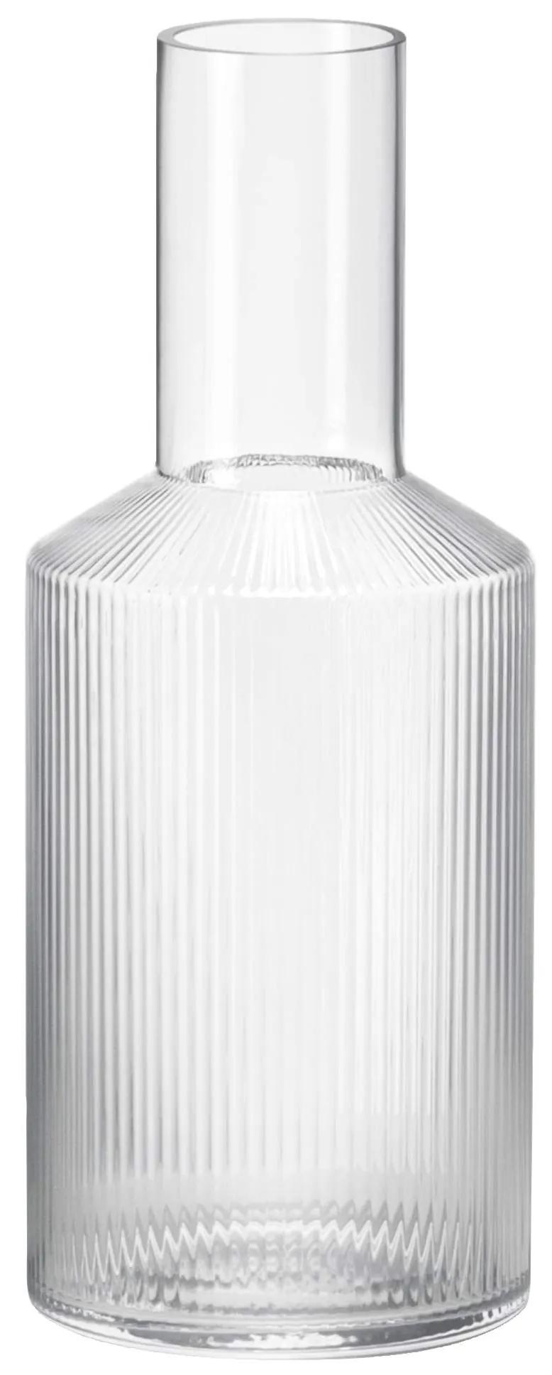 Ferm Living Sklenená karafa Ripple 900 ml