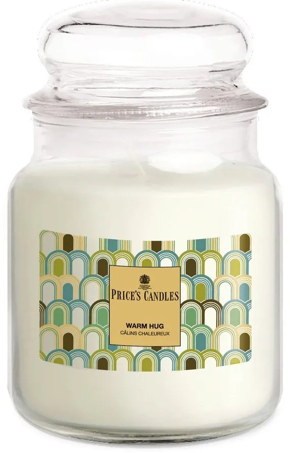 Price´s Price's MIDI vonná svíčka ve skle Warm Hug - hoření 80h