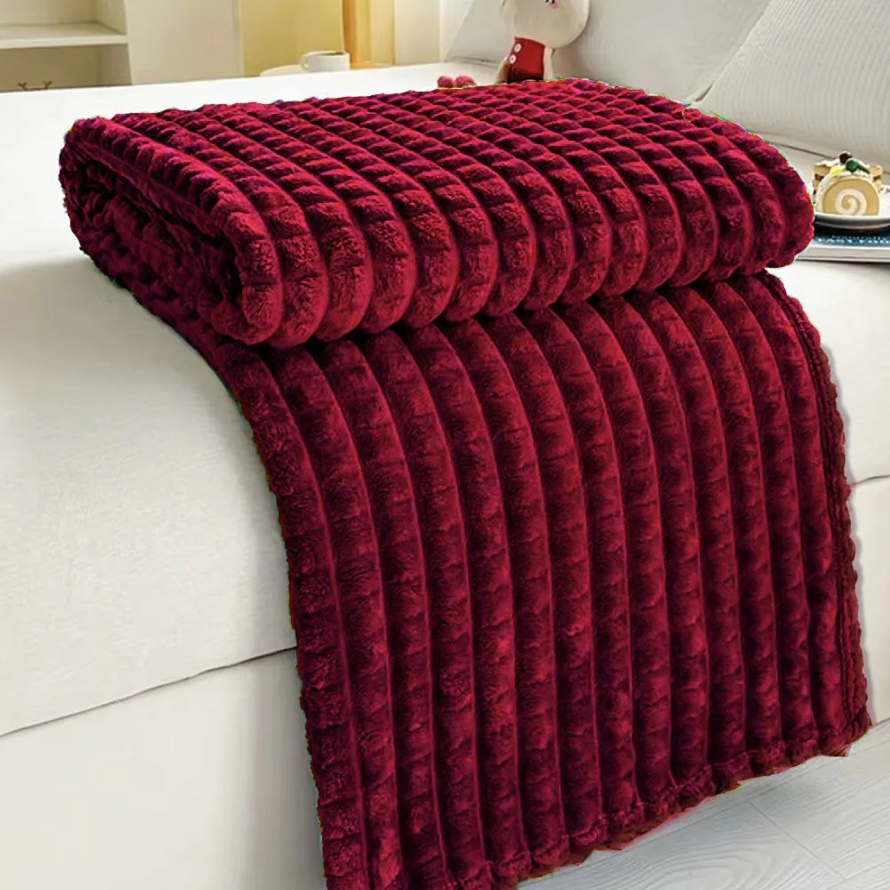 Hrejivá deka Homa LENEX BURGUNDY