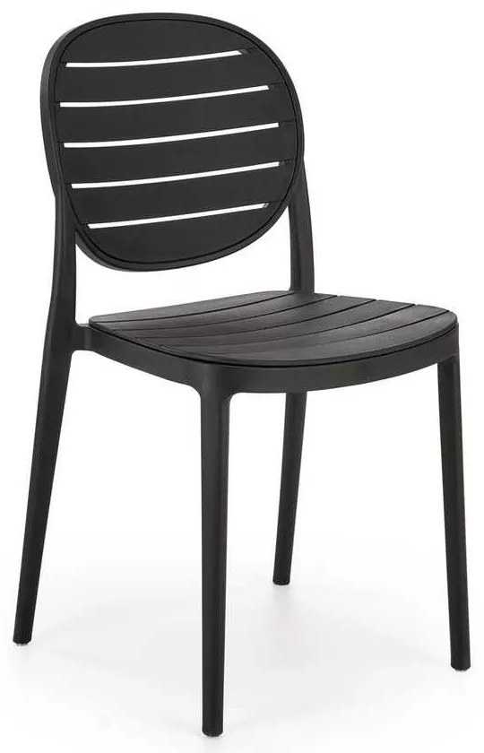 Jedálenská stolička Josie, čierna