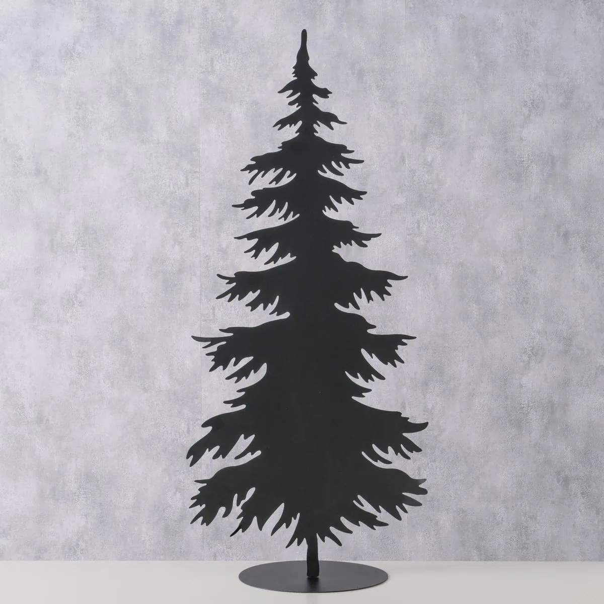Vianočná dekorácia stromček Findus, výška: 90 cm, čierna