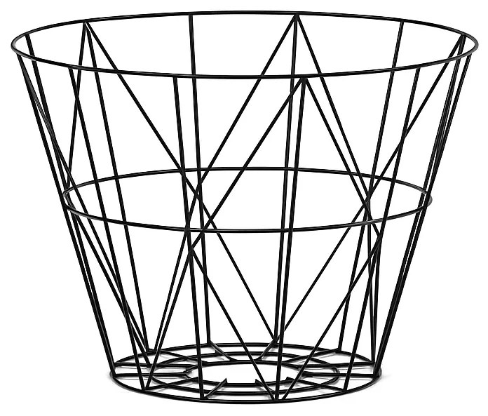 Podnož pre konferenčný stolík STILO, 600 x 420 mm, čierna
