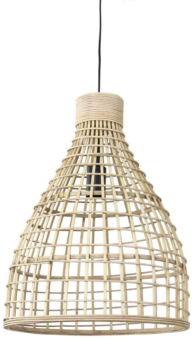 Prírodné ratanové závesné svetlo Puerto - Ø 40 * 51cm