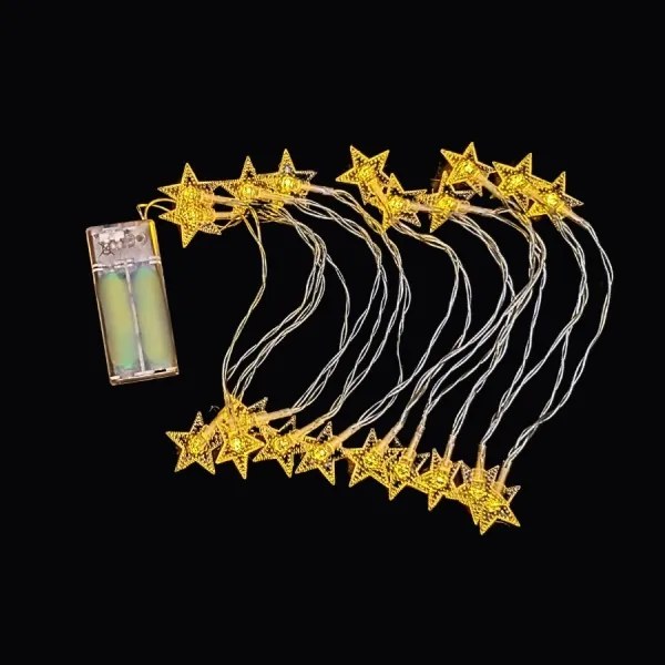 Dekoratívne svetlá hviezdičky 20LED 3m