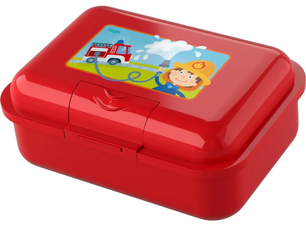 Desiatový box s priehradkou - Hasič