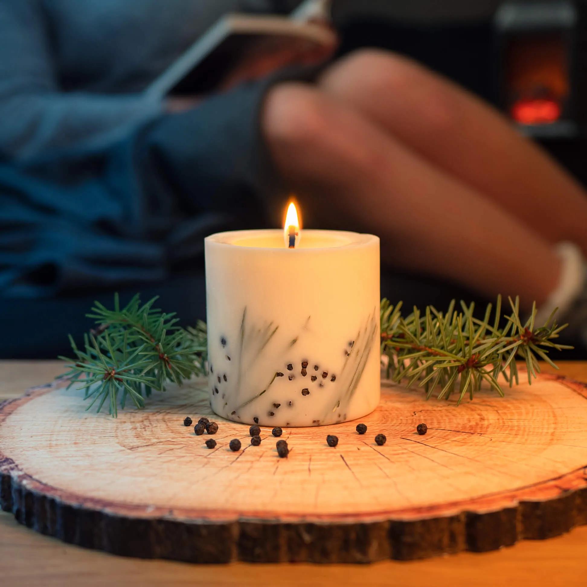 Euphora Sojová sviečka Magická borievka 450g 1ks