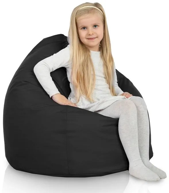 Sedací vak BAG Sako L Nylon Vodeodolný Farba: 19. Čierny