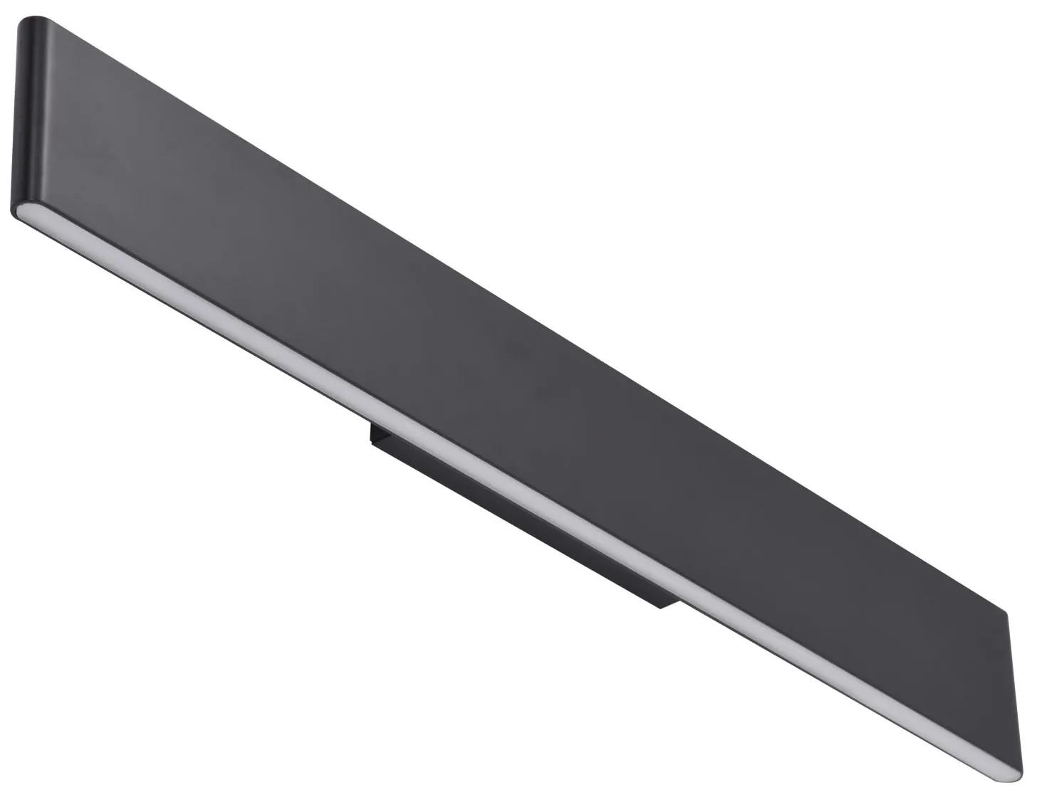 Moderné svietidlo AZZARDO NORMAN XL wall black AZ4179