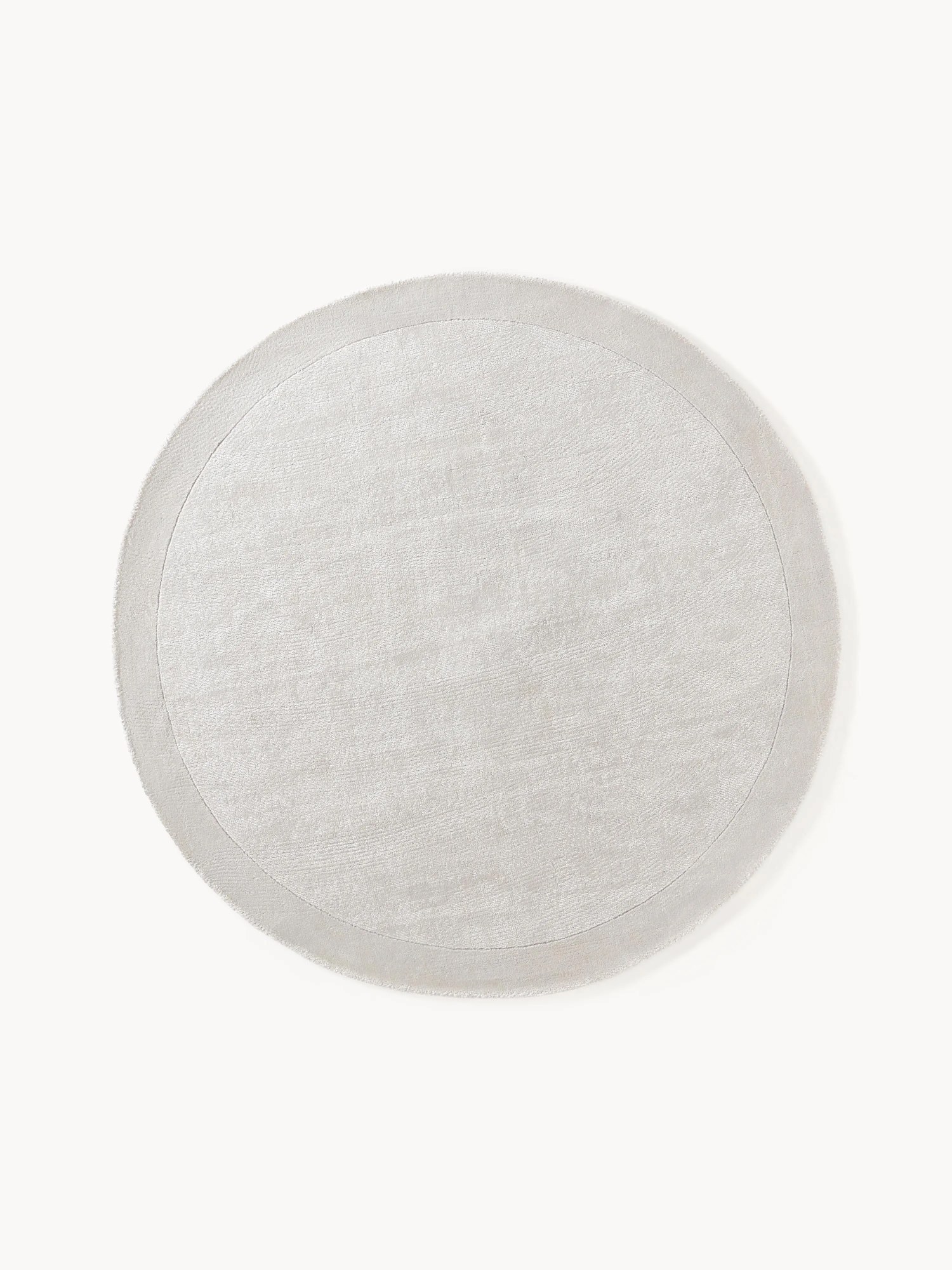 Okrúhly koberec's nízkym vlasom Kari