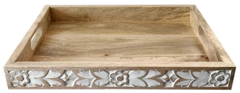 Tácka 40x5x30 z indického masívu mango