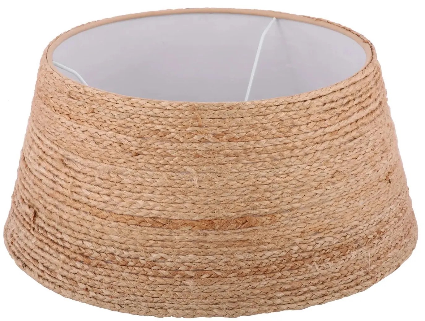 Prírodné jutové tienidlo Drum - Ø45 * 20 cm / E27 Prírodné jutové tienidlo Drum - Ø45 * 20 cm / E27