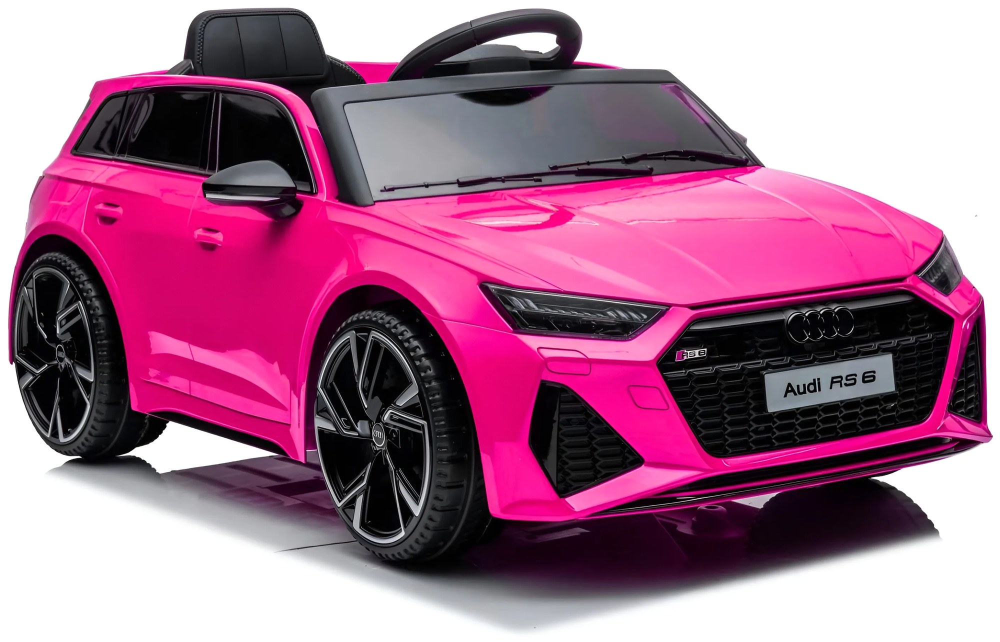 Elektrické autíčko Audi RS 6 ružové