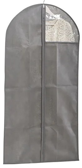 Zeller Present Látkový ochranný obal na oblek, šaty, košele, sivý, NON-W 60 x 120 cm