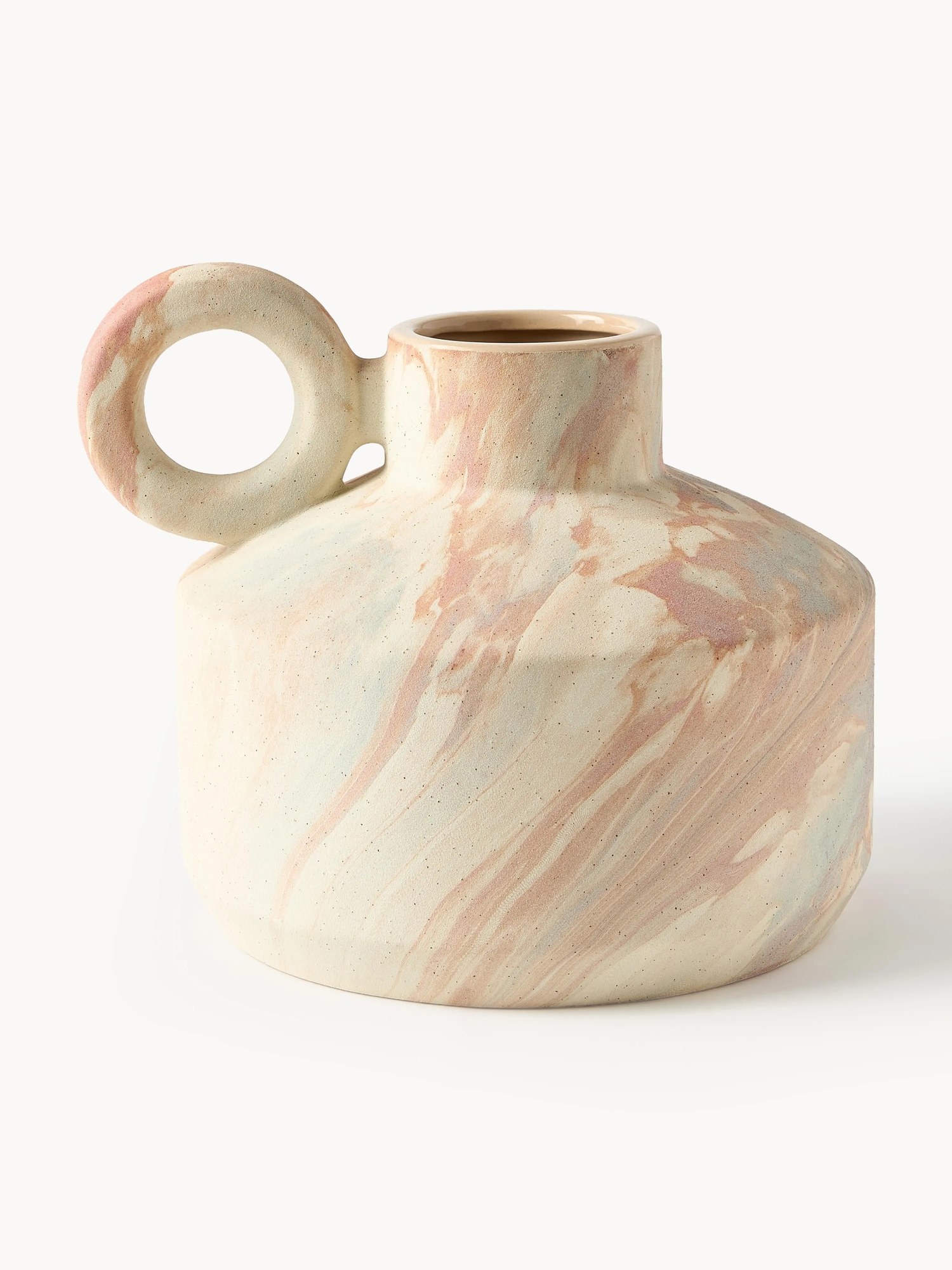 Váza so vzhľadom mramoru Kiko, V 27 cm