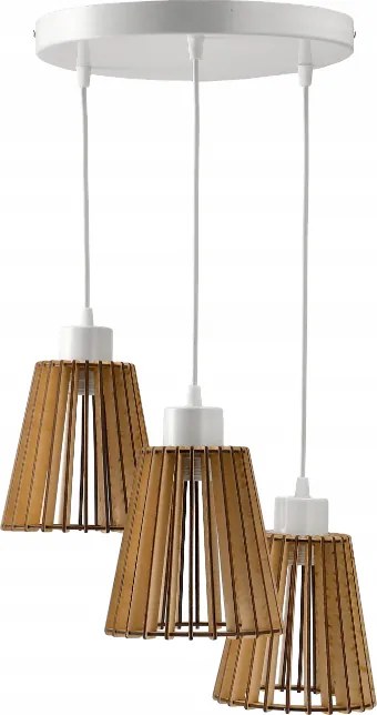 BERGE LED stropné závesné svietidlo - 3xE27 - LUCA04