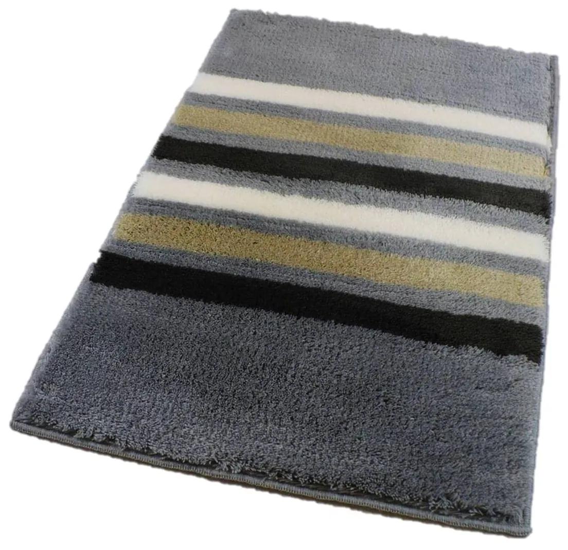 ROUTNER Kúpeľňová predložka RAGUSA Sivá 10205 - Sivá / 70 x 120 cm 10205