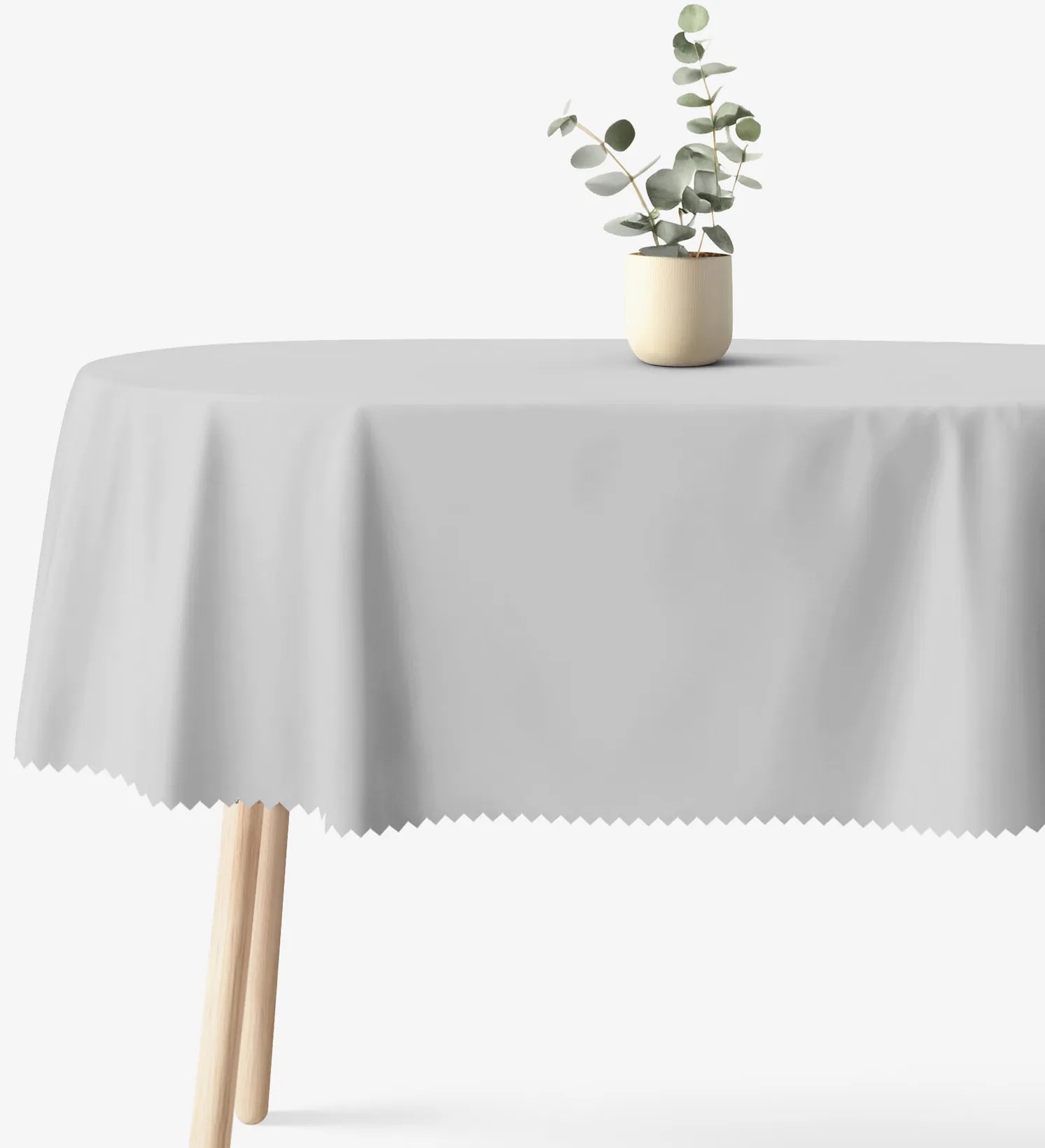 Goldea oválny teflónový obrus - sivý 120 x 160 cm Goldea oválny teflónový obrus - sivý 120 x 160 cm