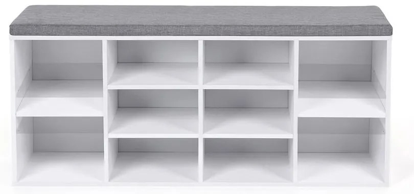 Polica na topánky so sedením VASAGLE LHS10WT