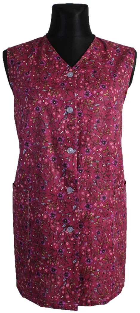 Šatová zástera bavlnená dlhá Veľkosť: S