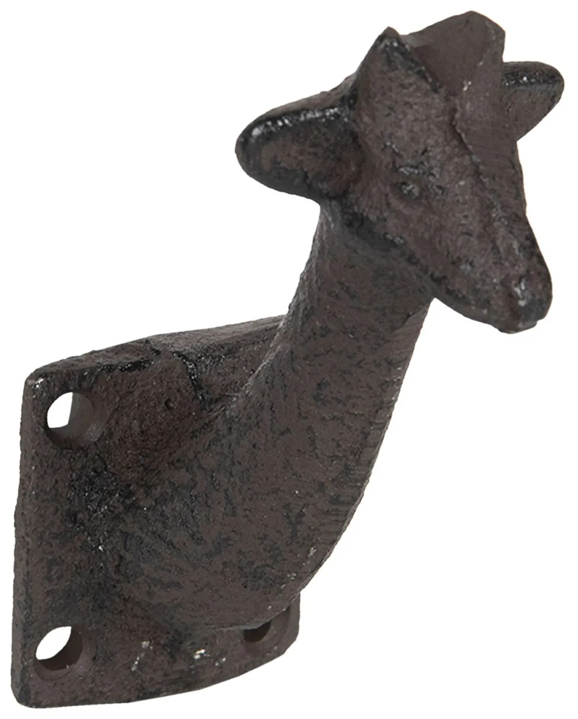 Hnedý nástenný háčik Žirafa - 10 * 4 * 7 cm Hnedý nástenný háčik Žirafa - 10 * 4 * 7 cm