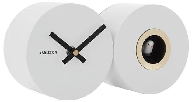Nástenné hodiny Karlsson KA5789WH, 26cm