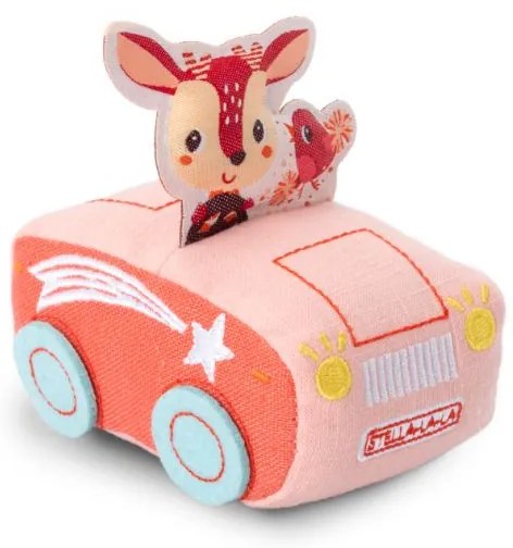 Lilliputiens - Pull-back autíčko s jelenčekom Stellou