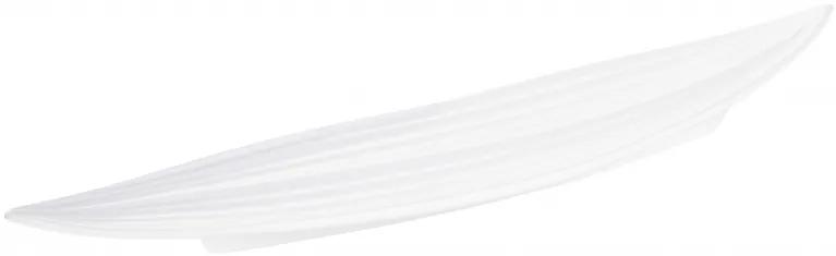 Miska LEAF v tvare listu, biela 30cm