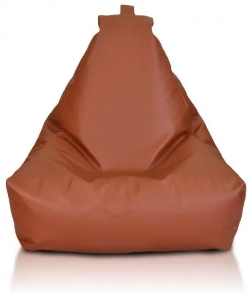 Sedací vak INTERMEDIC KEIKO S ekokoža Farba: E12 - Hnedá svetlá (Ekokoža)