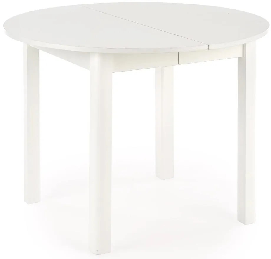 Jedálenský stôl Russell, biela