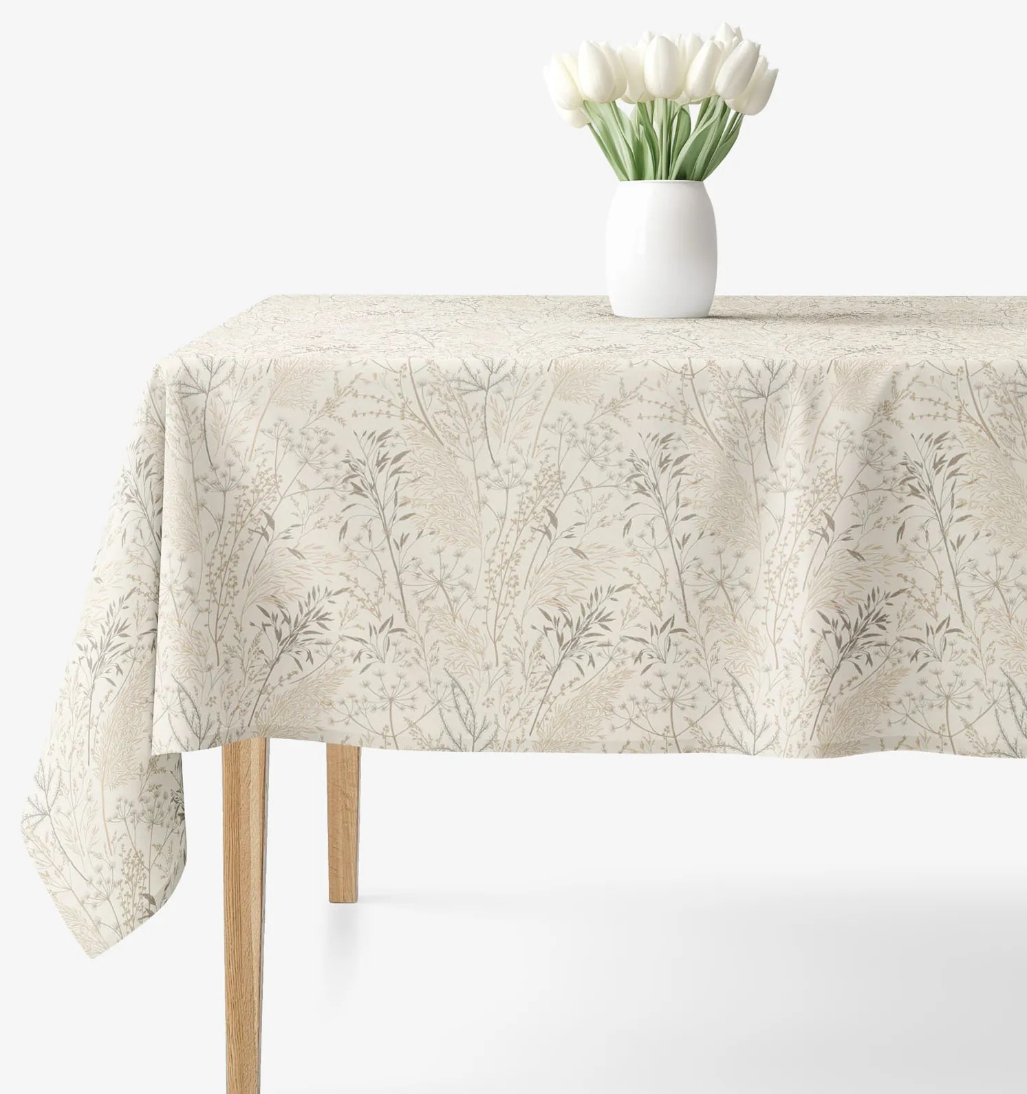 Goldea hranatý obrus valencia - lúčne trávy 80 x 80 cm