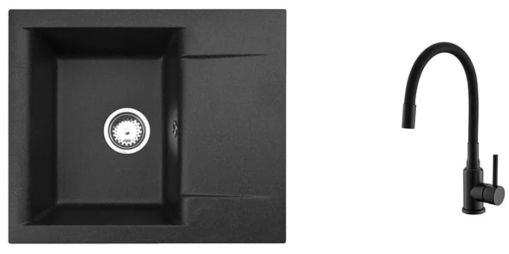 SET ALVEUS GEM 20/91 + BATERIE MINTAS BLACK MATT