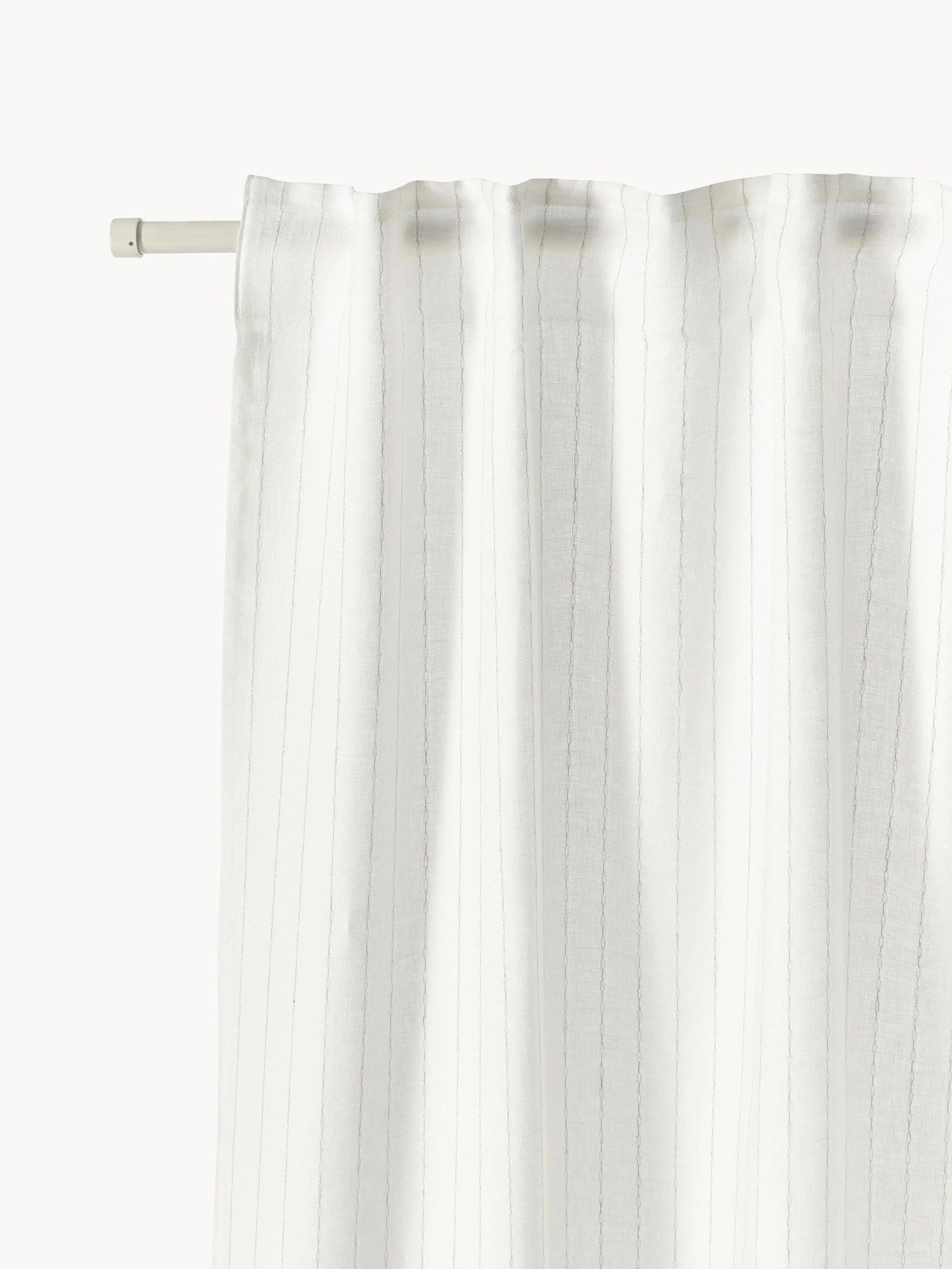 Polopriehľadné závesy's multifunkčnou páskou Gardine Birch, 2 ks