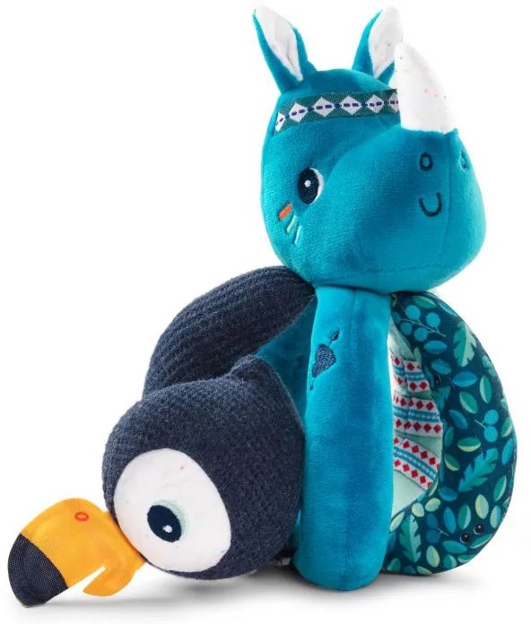 Lilliputiens - hrkálka - nosorožec Marius a tukan Pablo