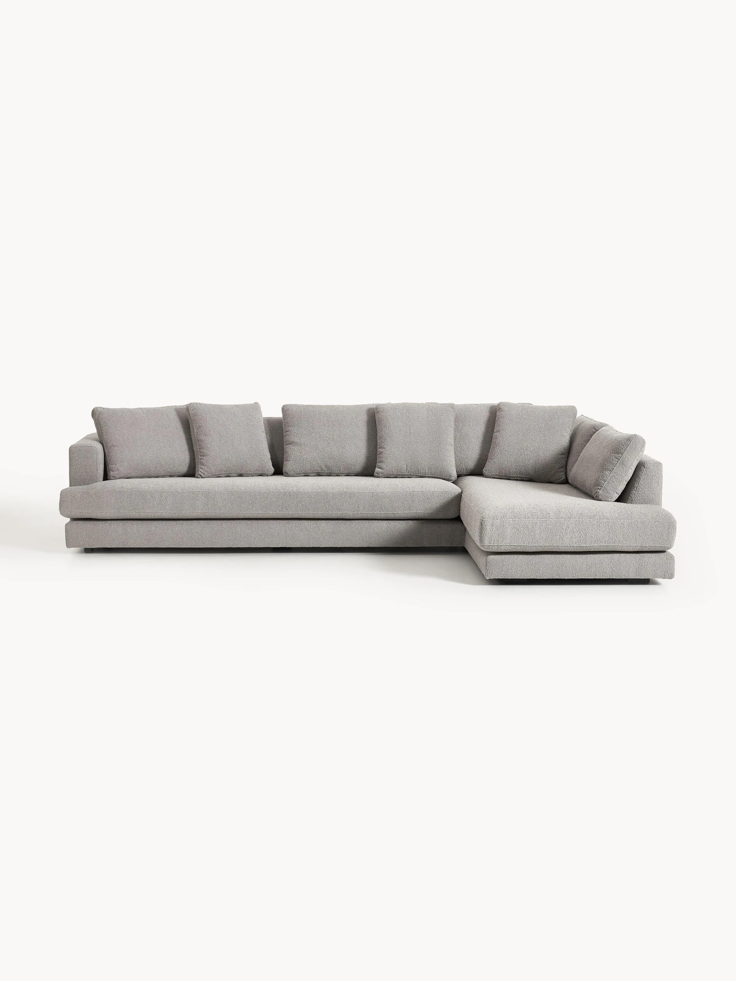 XL buklé rohová pohovka Tribeca