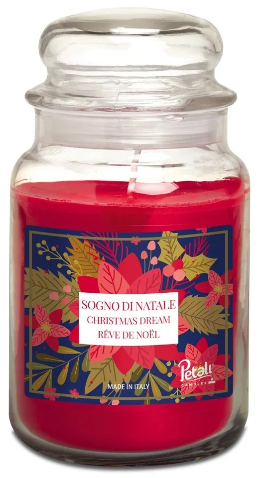 PETALI svíčka ve skle Christmas Dream - hoření 100h