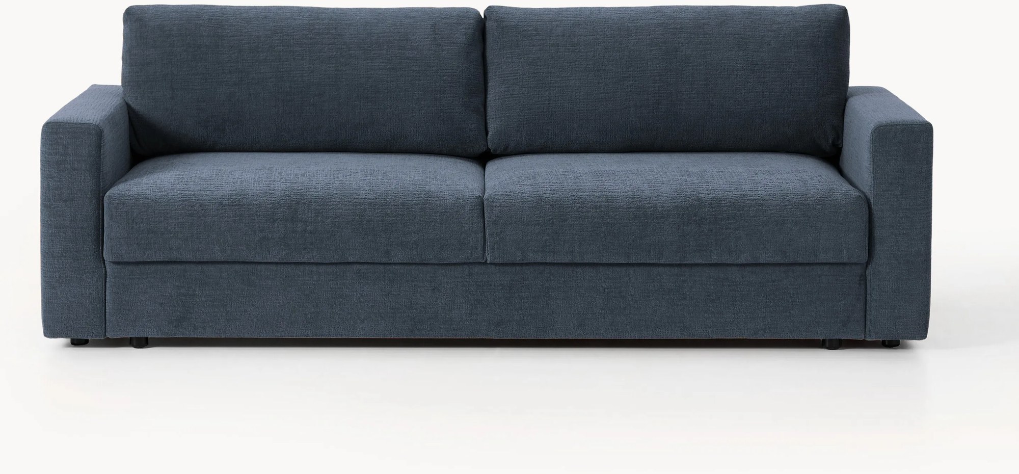 Zamatová rozkladacia pohovka's úložným priestorom Tasha (3-miestna)