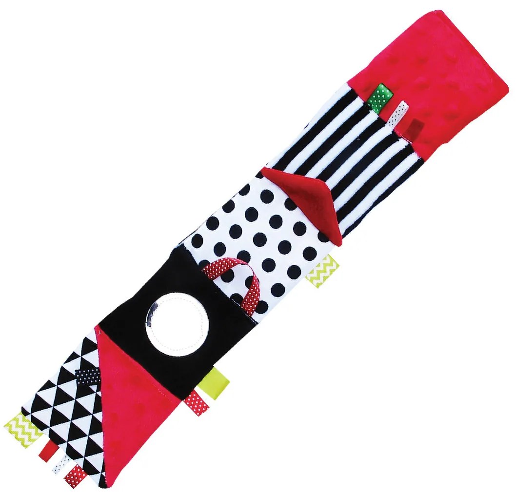 Mom’s Care – textilná knižka – kontrastné farby