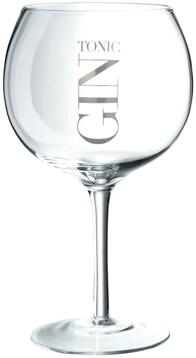 Pohárik s nápisom Gin Tonic - Ø12*22cm/880ml